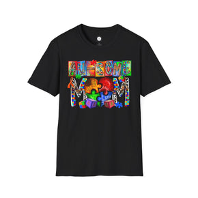 Autism Mom Unisex Soft style Autism Tees