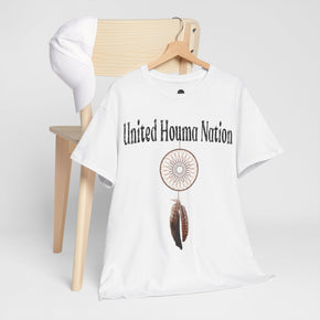 United Houma Nation Custom Made Designs by FM Unisex Heavy Cotton Dare 2 Share Tees