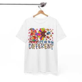 It's Ok To Be Different Unisex Heavy Cotton Autism Tees