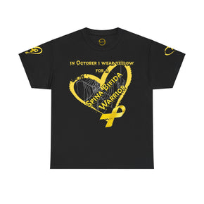 Bifida Awareness Unisex Tee October Yellow Awareness Shirt