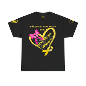 Bifida Awareness Unisex Tee October Yellow Awareness Shirt