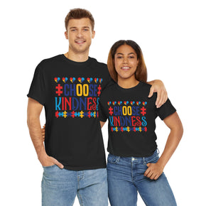 Choose Kindness Unisex Heavy Cotton Autism Tees