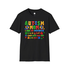 Autism Mom Unisex Soft style Autism Tees