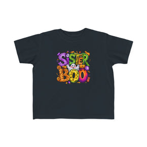 Sister Boo Toddler's Fine Jersey Happy Halloween Tee