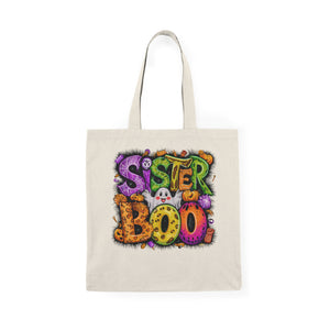 Sister Boo Natural Tote Bag