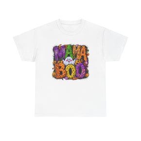 Mama Boo Unisex Heavy Cotton Happy Halloween Tee