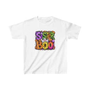 Sister Boo Kids Heavy Cotton™ Happy Halloween Tee