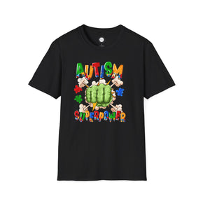 Autism Superpower Unisex Soft style Autism Tees