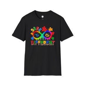 Dare 2 Be Different Unisex Soft style Autism Tees