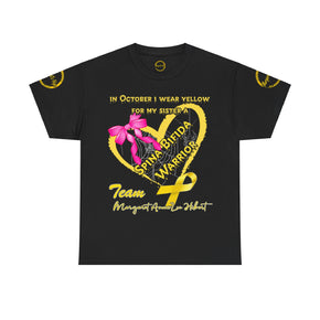 Bifida Awareness Unisex Tee October Yellow Awareness Shirt