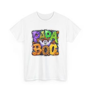 PAPA Boo Unisex Heavy Cotton Happy Halloween Tee